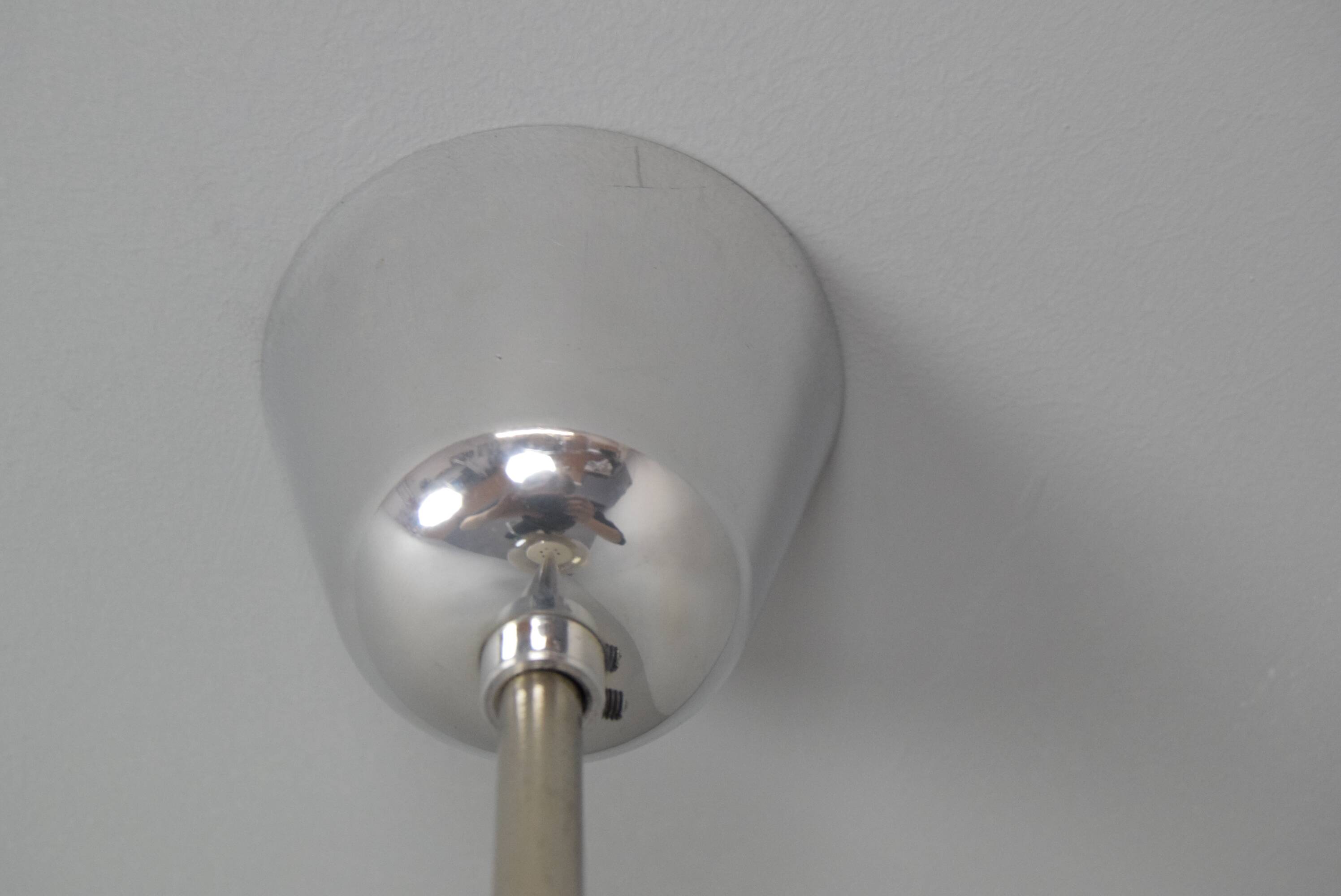 Mid-century pendant from Kamenický Šenov, Czechoslovakia, 1970s