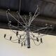 Lustre suspension Gino Sarfatti for Arteluce 30 lights model 2097 from the 1960s.