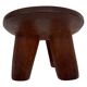 Vintage African hand-carved wooden Senufo stool bench design