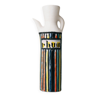 Roger Capron "pyjama" ceramic jug