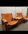 Pair of lounge chairs by Ate van Apeldoorn for Houtwerk Hattem, 1970s.