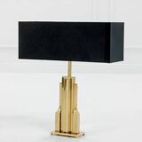 Luciano Frigerio, Hollywood Regency mod. Tartaro table lamp base, Italy 197