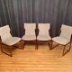 Ensemble de quatre chaises Vamdrup Stolefabrik, Danemark, années 1960