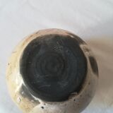 Vase ball ceramic raku