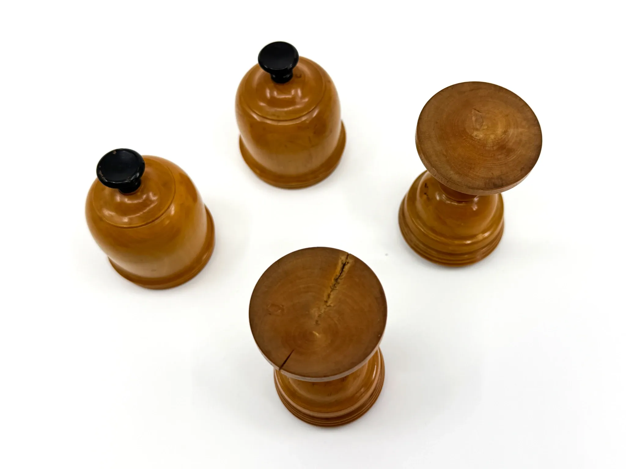 Magic trick vases • Turned boxwood • Napoleon III