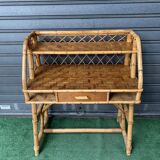 Rattan desk from the 60's
