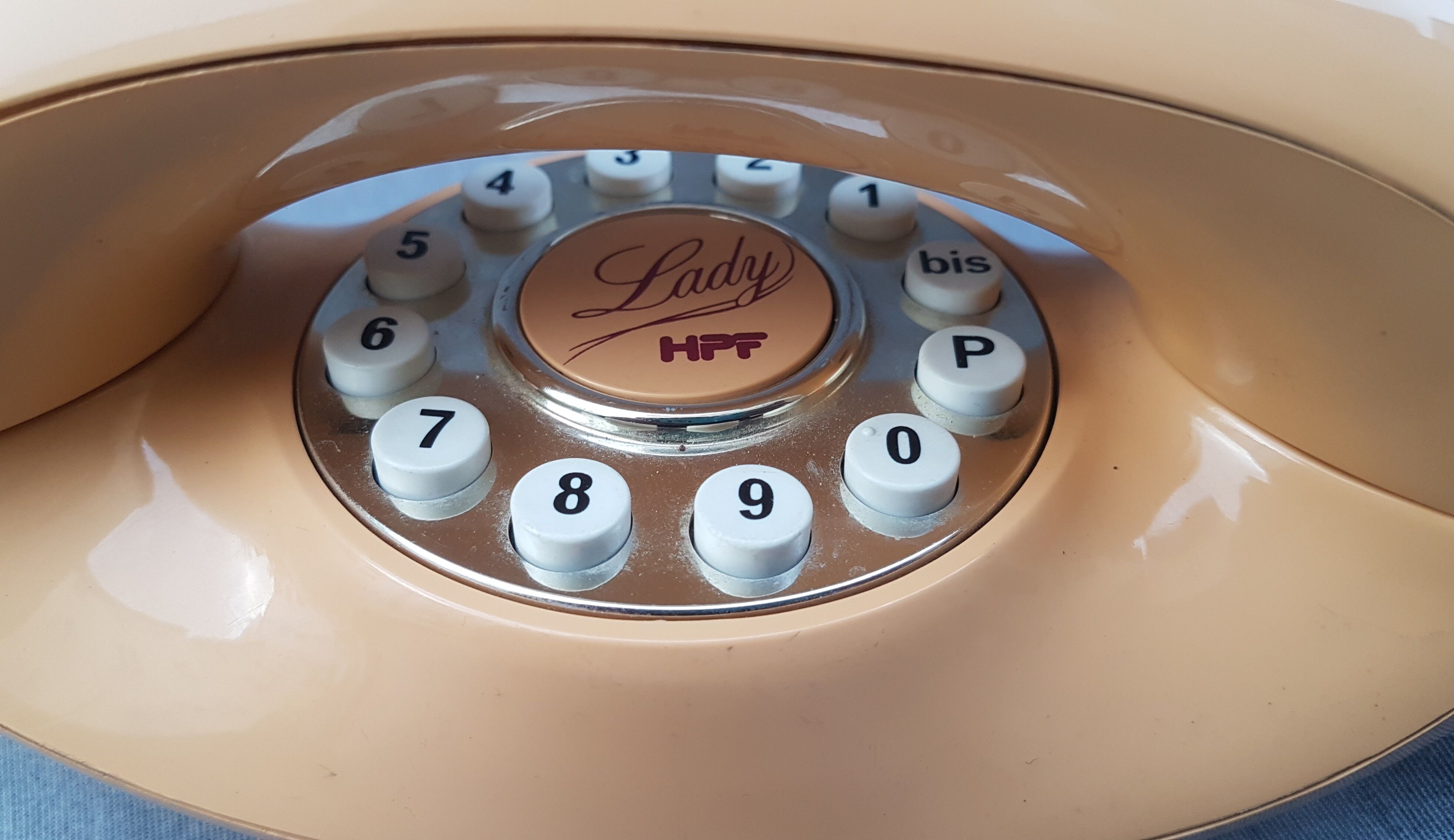 Téléphone vintage hpf modèle lady 1980