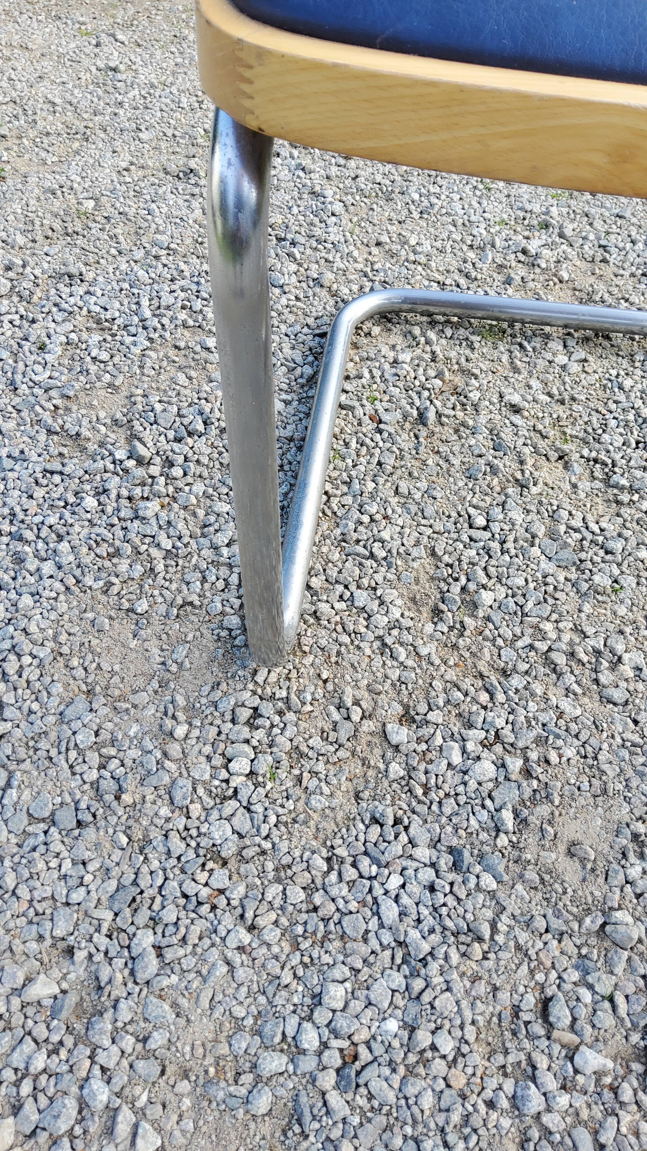 Set of 2 chairs by Marcel Breuer Cesca b32 edition of the 70s