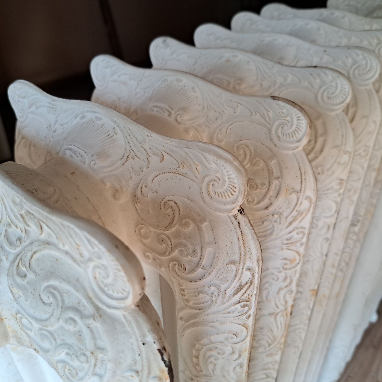 Old cast iron radiators