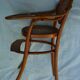 Chaise haute d'enfant cannée modèle début XXème Thonet