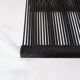 Indoor/Outdoor pair of Black/White Armchairs