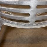 Work chair, designer chair Amat 3 Jorge Pensi Aluminum – Silver