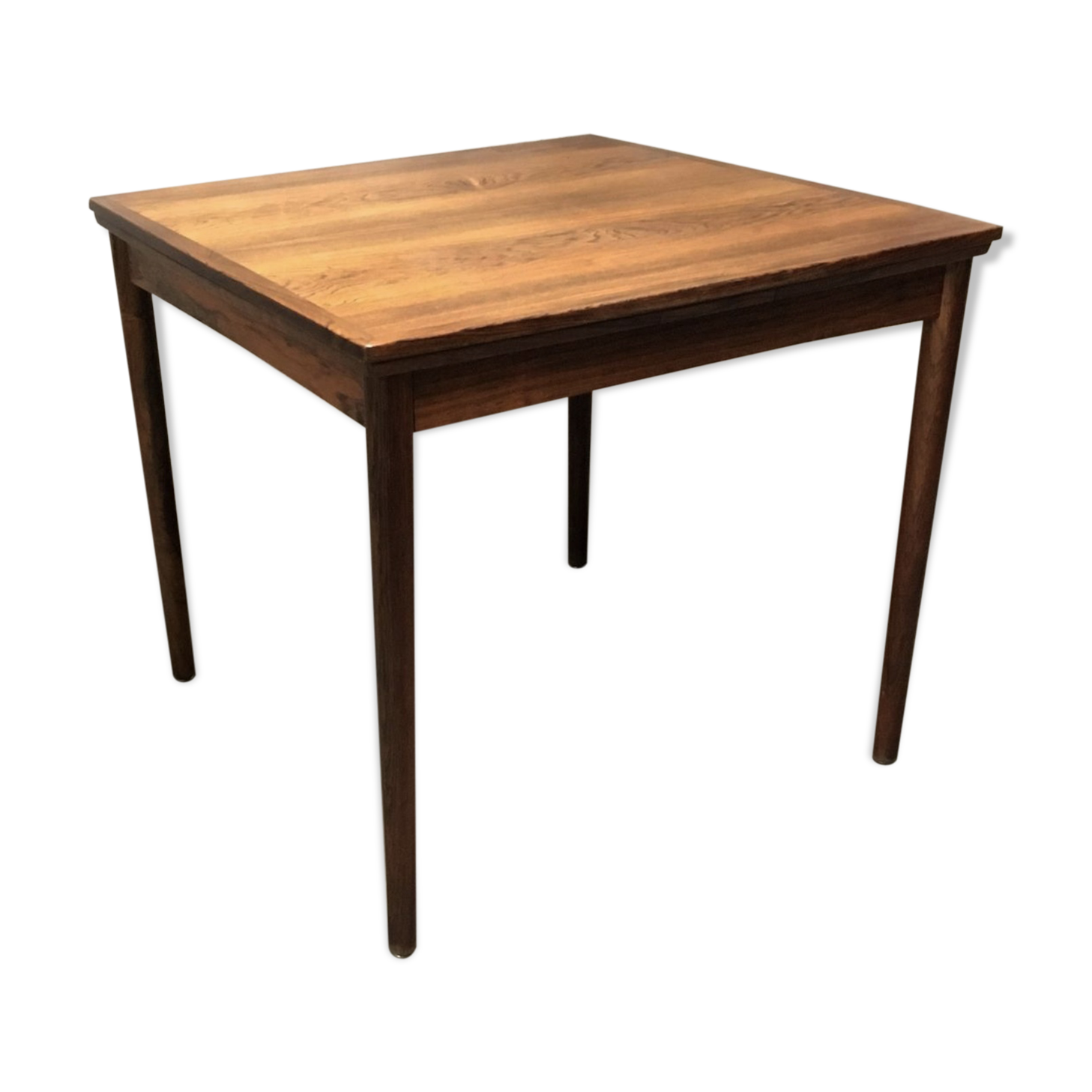 Mid-Century Danish Extendable Palisander Dining Table by Poul Hundevad, 1960s