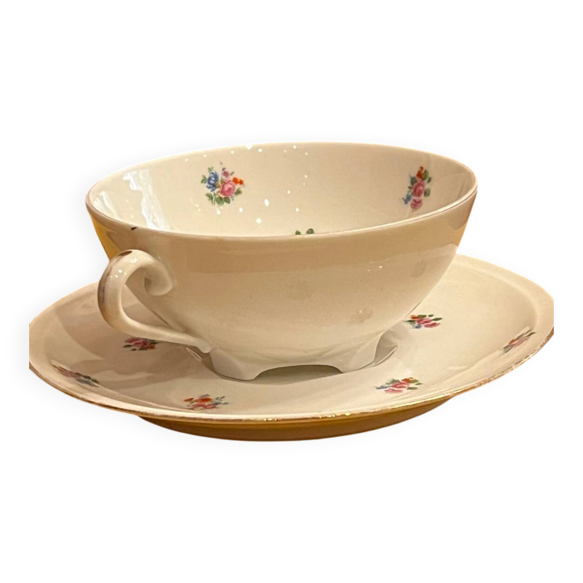 Limoges porcelain teacup