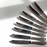 8 Table Knives A. Krupp Italy Vintage