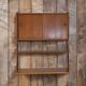 Ergo teak wall shelves, Vintage Scandinavian 1960s