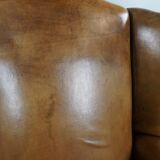 Classic sheepskin armchair