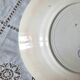 Old flat plates mismatched in earthenware