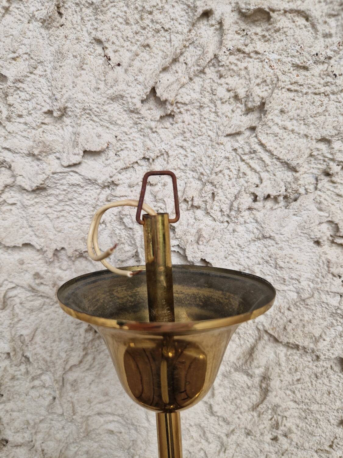 1950s chandelier from the Lunel house in France