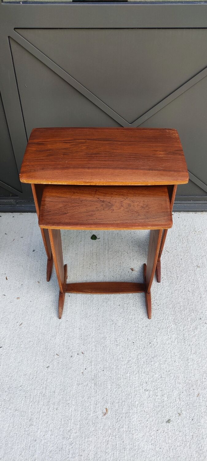 2 tables gigognes style scandinave