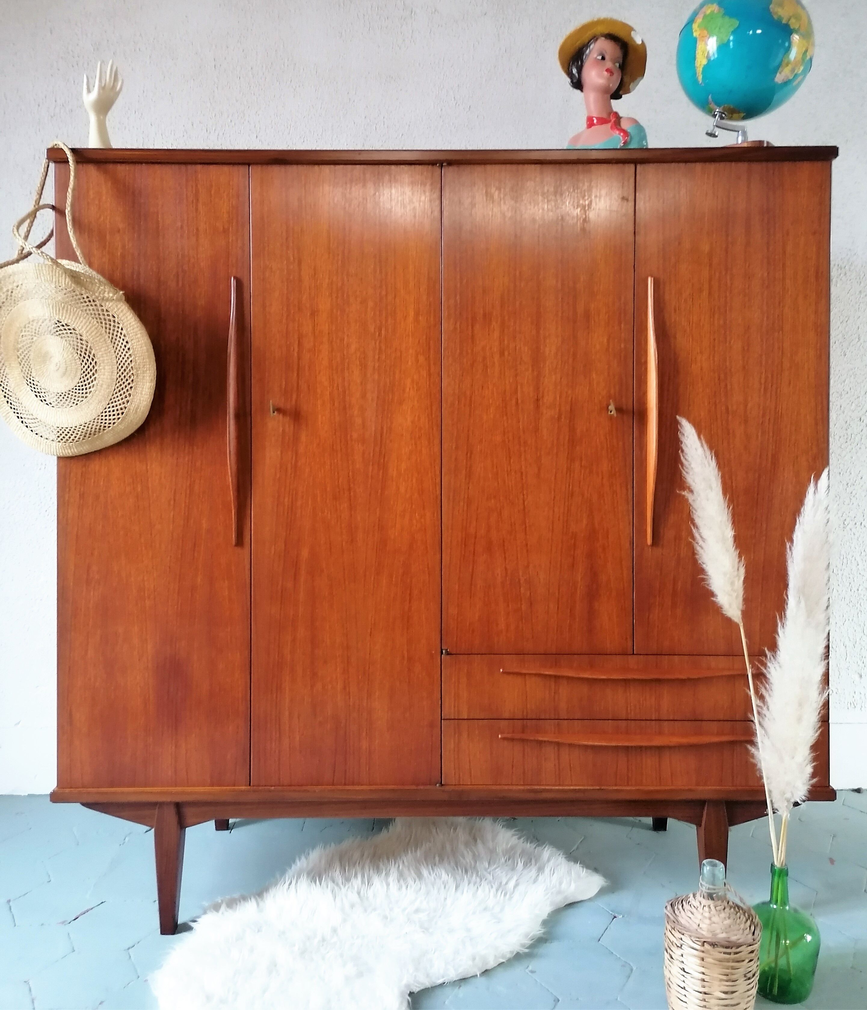 Armoire teck