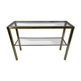 Brass console