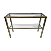Brass console