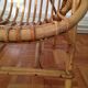 Shell child rattan chair
