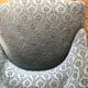 Pair toad armchairs