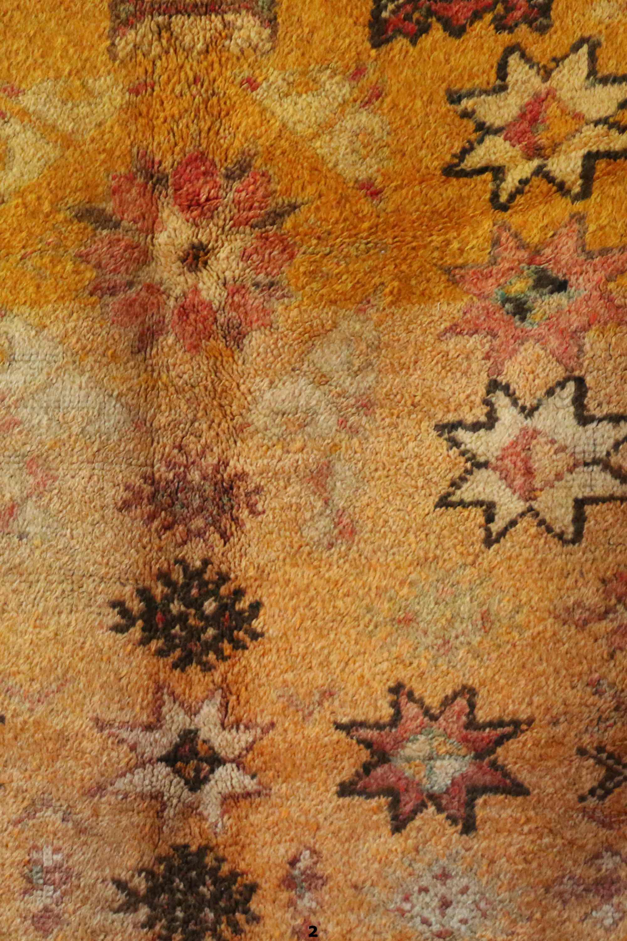 Old moroccan carpet - 147 x 299 cm
