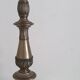 Large metal vine leaf lamp base