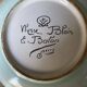 Small antique plate from Blois – ermine decoration – Émile Balon