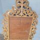 Baroque mirror Louis XV gilded wood ep XIX em - 105 cm