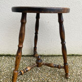 Beech tripod stool