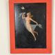 Sequence of 4 female allegories, oil on cardboard, after Tommaso Piroli (1752-1824)