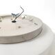 Opaline ceiling light diameter 38cm