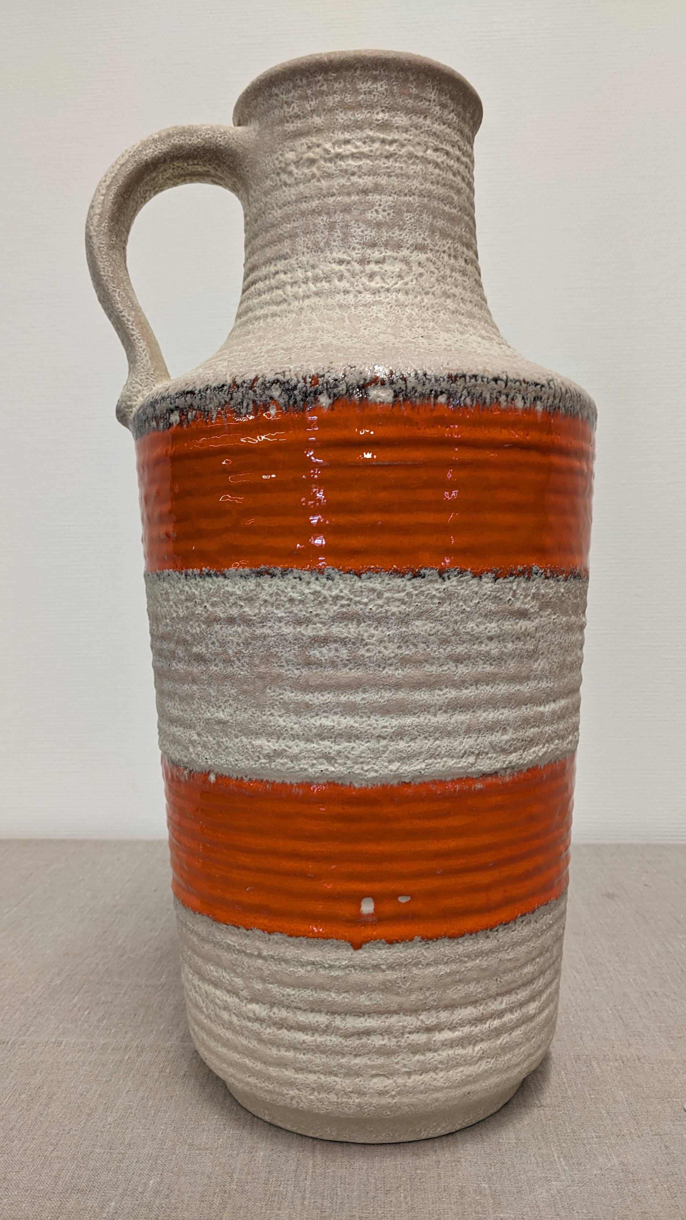 XL ceramic vase by Carstens, West Germany circa 1960