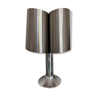 Lampe tout chrome design circa 1970