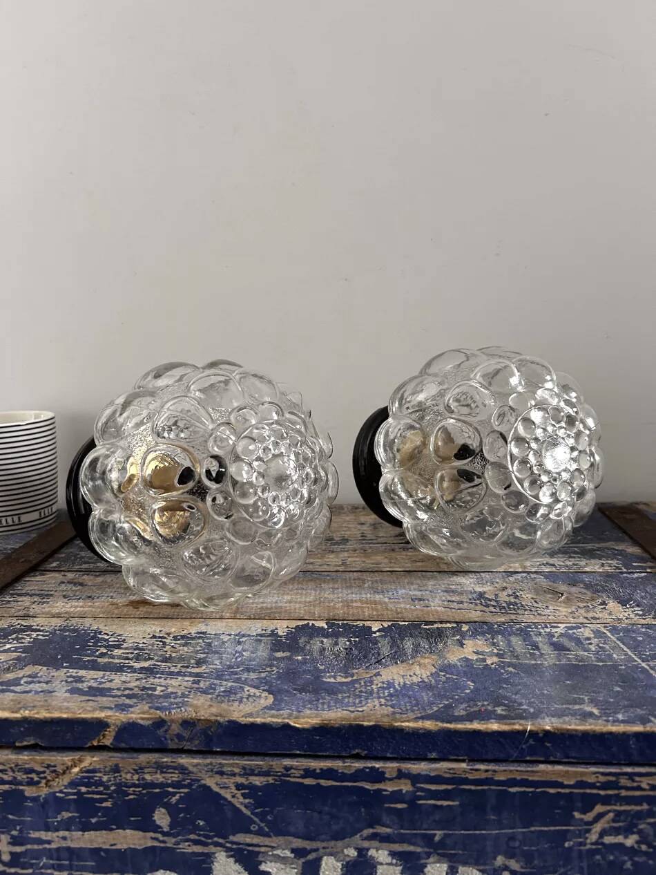 Maire d’appliques murales globe