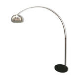 arc floor lamp of the 80s chrome