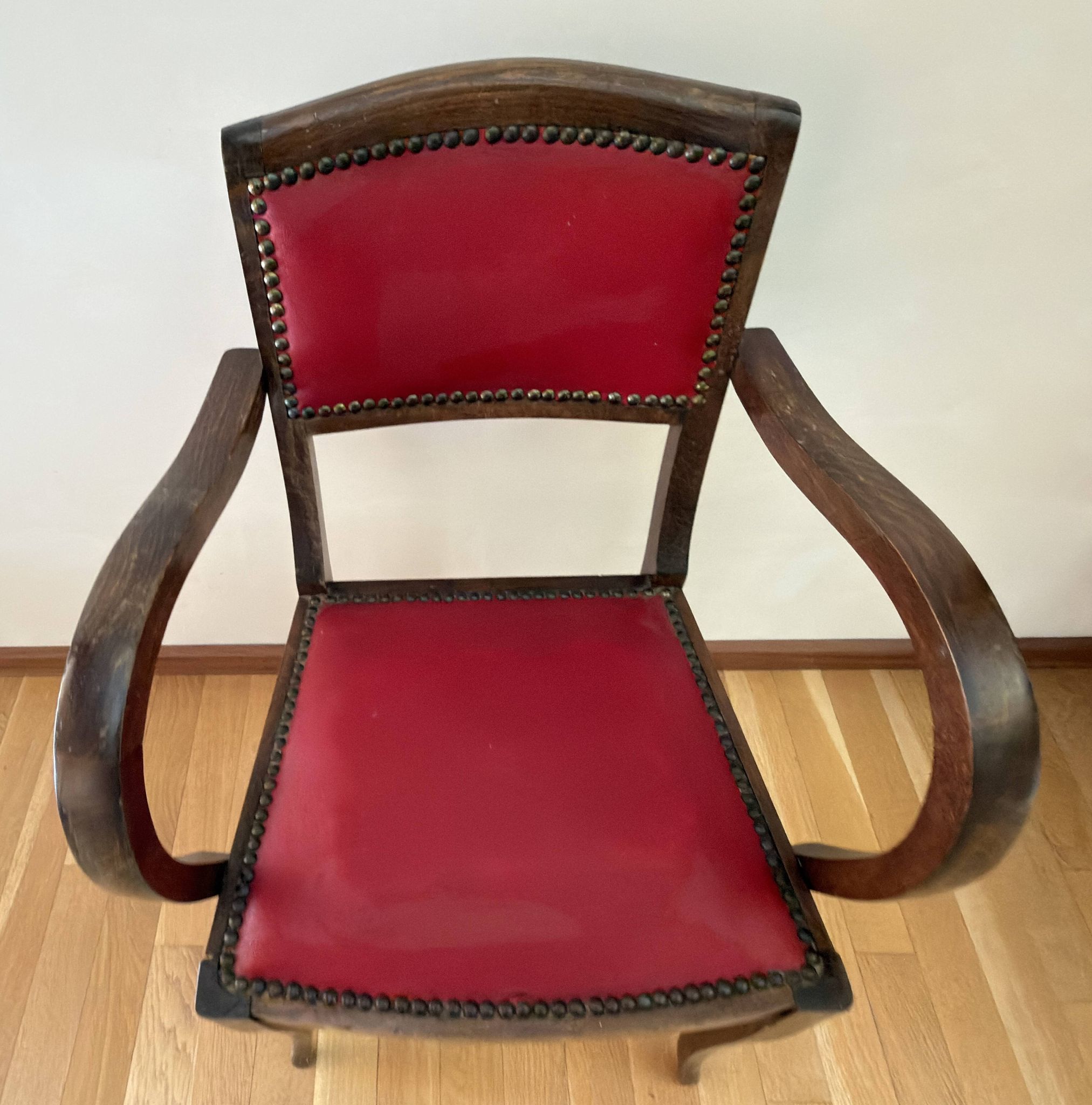 Vintage bridge armchair - 1950s - Good original condition