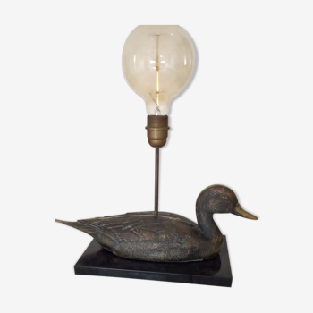 Lampe laiton canard