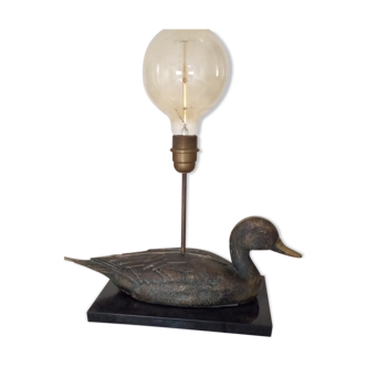 Lampe laiton canard