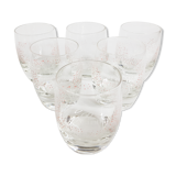 Six verres à calvados
