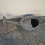 Old zinc watering can
