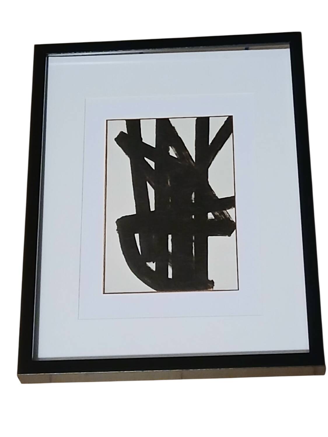 Abstract Art - Pierre Soulages "Painting 1948-49" -