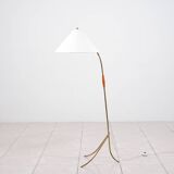 Hasenfuß brass floor lamp by Rupert Nikoll