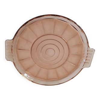 Pressed glass dish