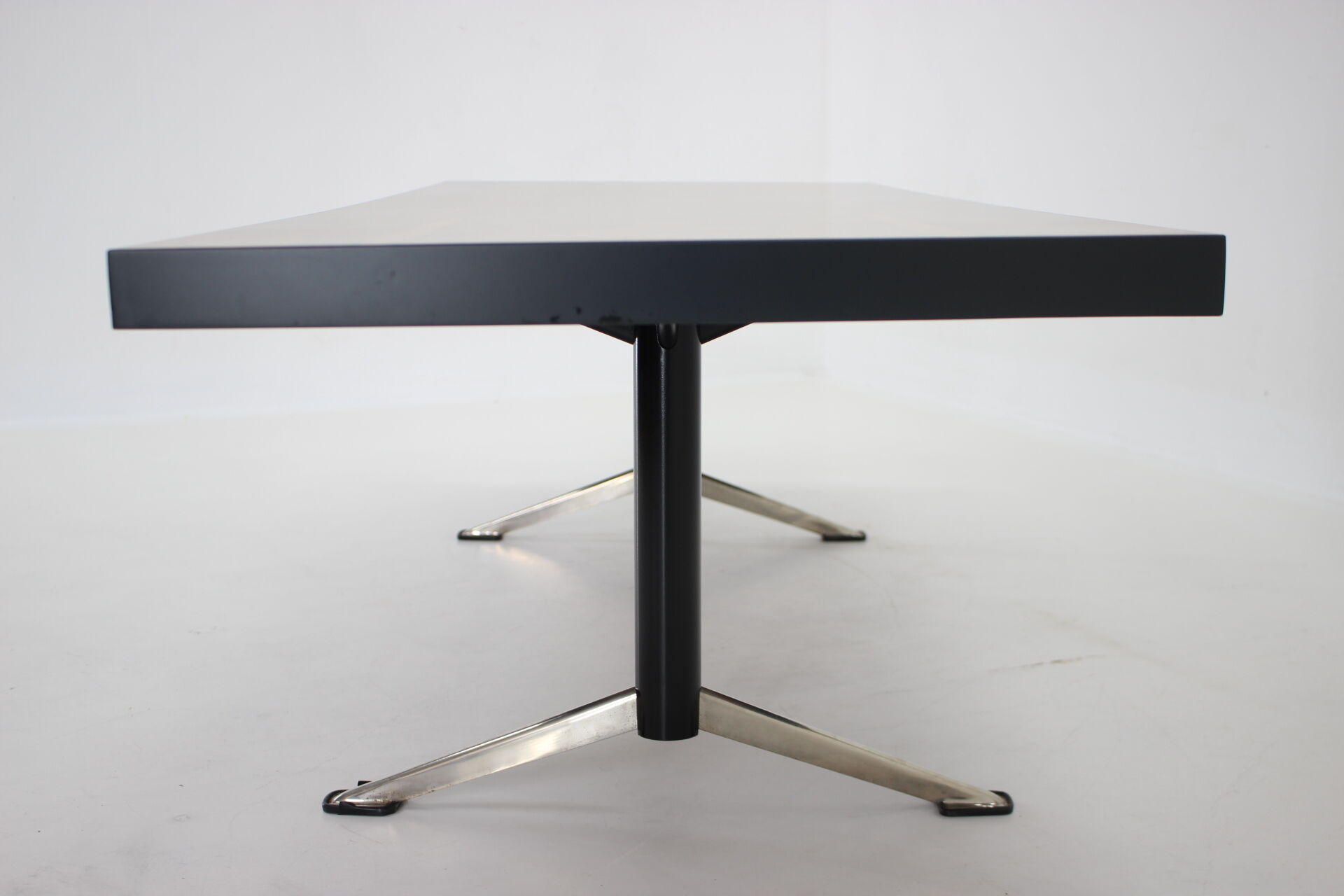 1970s Restored Walnut Coffee table ,Czechoslovakia