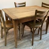 Oak farmhouse table